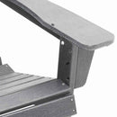 Have Stol 2 pcs Lysegrå 82 x 74 x 92 cm Polyethylen