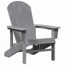 Have Stol 2 pcs Lysegrå 82 x 74 x 92 cm Polyethylen