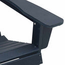 Have Stol 3 pcs Marineblå Polyethylen