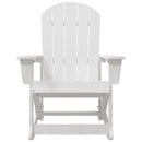 Adirondack Gyngestole 2 pcs Hvid HDPE