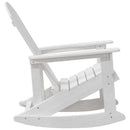 Adirondack Gyngestole 2 pcs Hvid HDPE