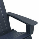 Adirondack Gyngestole 2 pcs Mørkeblå HDPE