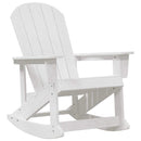 Have lounge sæt 3 pcs Hvid HDPE