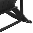 Have lounge sæt 3 pcs Sort HDPE