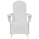 Have Stol 2 pcs Hvid 83 x 74 x 92 cm Polyethylen