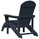 Have Stol 2 pcs Marineblå 83 x 74 x 92 cm Polyethylen
