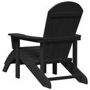 Have Stol 2 pcs Sort 83 x 74 x 92 cm Polyethylen