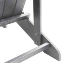 Have Stol 2 pcs Lysegrå 83 x 74 x 92 cm Polyethylen
