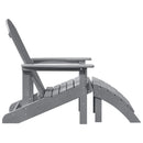 Have Stol 2 pcs Lysegrå 83 x 74 x 92 cm Polyethylen