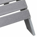 Have Stol 3 pcs Lysegrå Polyethylen