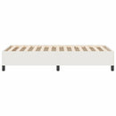 Box spring seng Cremefarvet 100 x 200 cm Velourstof
