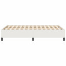 Box spring seng Cremefarvet 120 x 200 cm Velourstof
