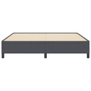 Box spring seng Mørkegrå 180 x 200 cm Velourstof
