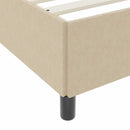 Box spring seng Grågrøn 200 x 200 cm Velourstof