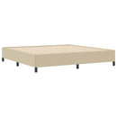 Box spring seng Grågrøn 200 x 200 cm Velourstof