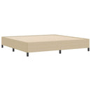 Box spring seng Grågrøn 200 x 200 cm Velourstof