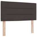 Hovedgærde Mørk Brun 90 cm Stof