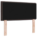 Hovedgærde Mørk Brun 90 cm Stof