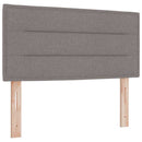 Hovedgærde Gråbrun 90 cm Stof