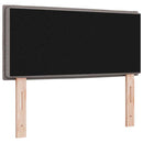 Hovedgærde Gråbrun 90 cm Stof