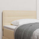 Hovedgærde Creme 100 cm Stof