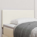 Hovedgærde Creme 100 cm Velourstof