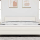 Hovedgærde Creme 180 cm Velourstof