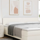 Hovedgærde Creme 200 cm Velourstof