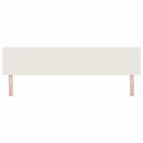 Hovedgærde Creme 200 cm Velourstof