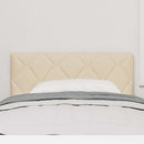 Hovedgærde Creme 100 cm Stof