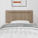LED sengegavl Cappuccino 90 cm Faux læder