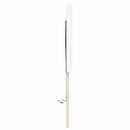 LED sengegavl Hvid 100 cm Faux læder