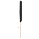 LED sengegavl Sort 144 cm Faux læder
