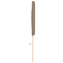 LED sengegavl Cappuccino 144 cm Faux læder