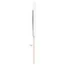 LED sengegavl Hvid 160 cm Faux læder