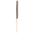 LED sengegavl Cappuccino 200 cm Faux læder