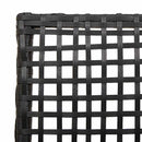 Have Stol med pude 2 pcs Sort 55 x 53 x 85 cm polyrattan