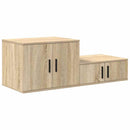 Opbevaringsskab 2 pcs Sonoma eg 127 x 41 x 40 cm