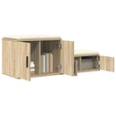 Opbevaringsskab 2 pcs Sonoma eg 118 x 41 x 40 cm