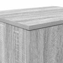 Opbevaringsskab 2 pcs Grå Sonoma 118 x 41 x 40 cm