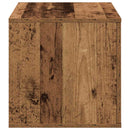 Opbevaringsskab 2 pcs Gammelt træ 118 x 41 x 40 cm