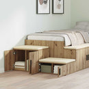 Opbevaringsskab 2 pcs Artisan Egetræ 118 x 41 x 40 cm