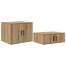 Opbevaringsskab 2 pcs Artisan Egetræ 118 x 41 x 40 cm