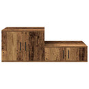 Opbevaringsskab 2 pcs Gammelt træ 108 x 41 x 40 cm