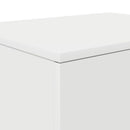 Opbevaringsskab 2 pcs Hvid 103 x 41 x 40 cm Konstrueret træ