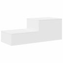 Opbevaringsskab 2 pcs Hvid 103 x 41 x 40 cm Konstrueret træ