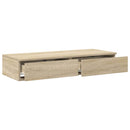 Sengeskuffer Sonoma eg 100 x 36,5 x 16,5 cm Konstrueret træ