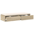 Sengeskuffer Sonoma eg 100 x 36,5 x 16,5 cm Konstrueret træ