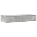 Sengeskuffer Beton Grå 100 x 36,5 x 16,5 cm Konstrueret træ
