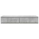 Sengeskuffer Beton Grå 100 x 36,5 x 16,5 cm Konstrueret træ